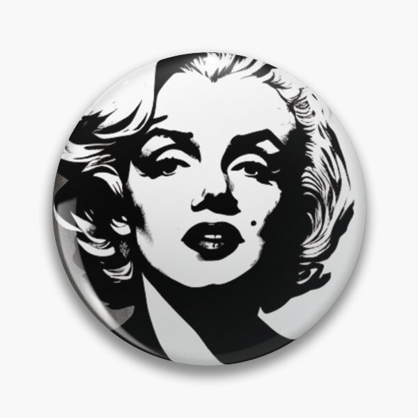 Item preview, Marilyn Monroe dark ink designed and sold by DarkInkDesigns.