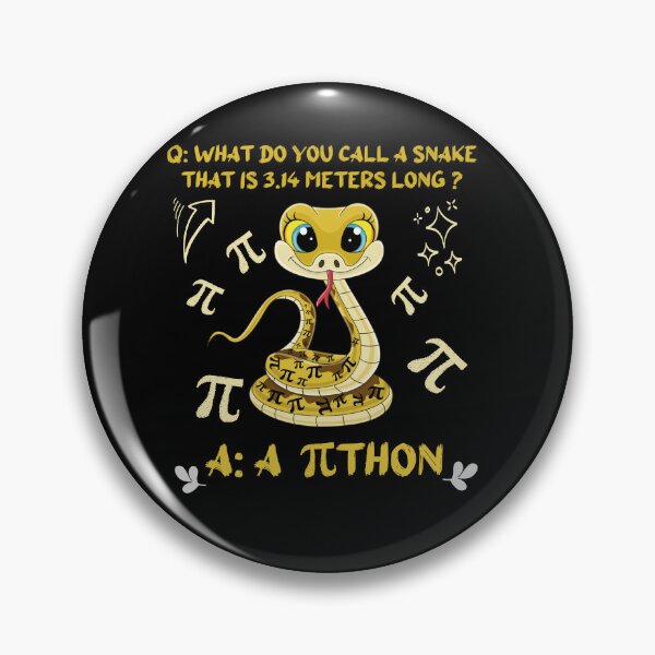 Item preview, Python Pithon Pi Symbol Funny Math Teacher Pi Day designed and sold by zaide19.