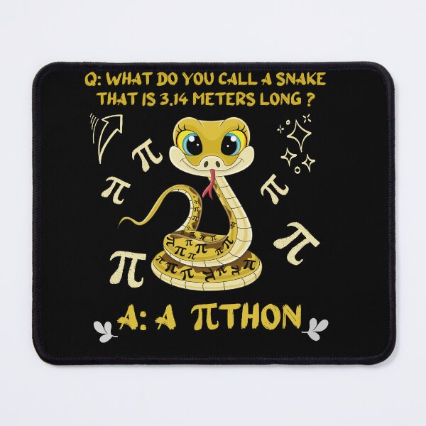 Item preview, Python Pithon Pi Symbol Funny Math Teacher Pi Day designed and sold by zaide19.