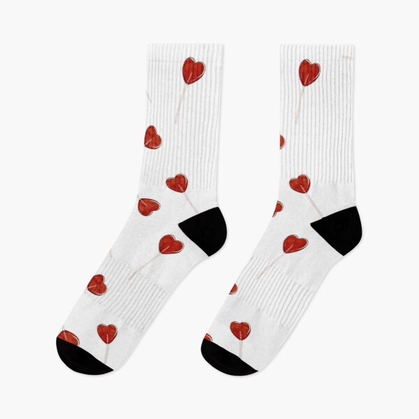 Item preview, red heart lollipop designed and sold by polich.