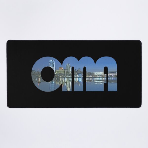 Item preview, Omaha, Nebraska OMA Cityscape designed and sold by CrabbyLobster.
