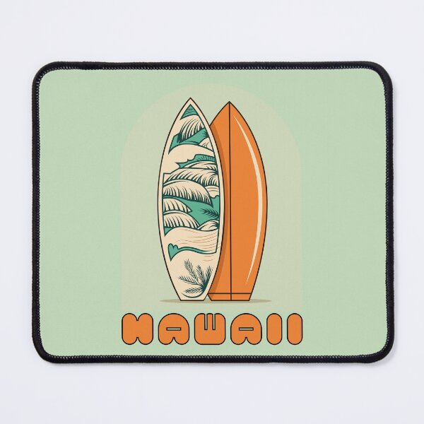 Item preview, Vintage Hawaii Surfing Label Boho Ocean Gift designed and sold by InkyGenies.