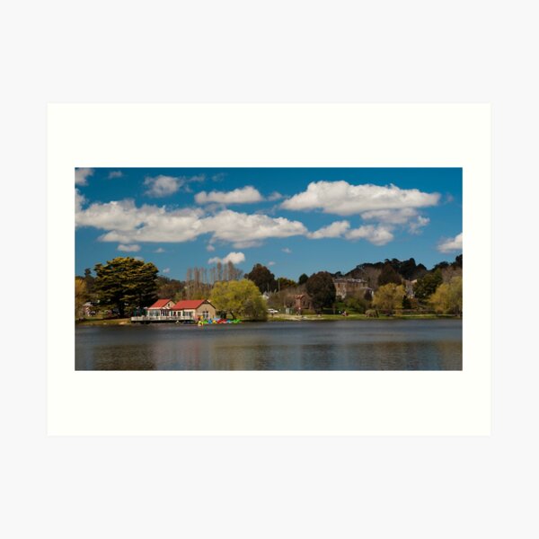 Lake Daylesford Art Print