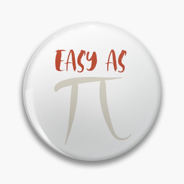 Item preview, Math Pun Easy As Pi designed and sold by whyitsme.