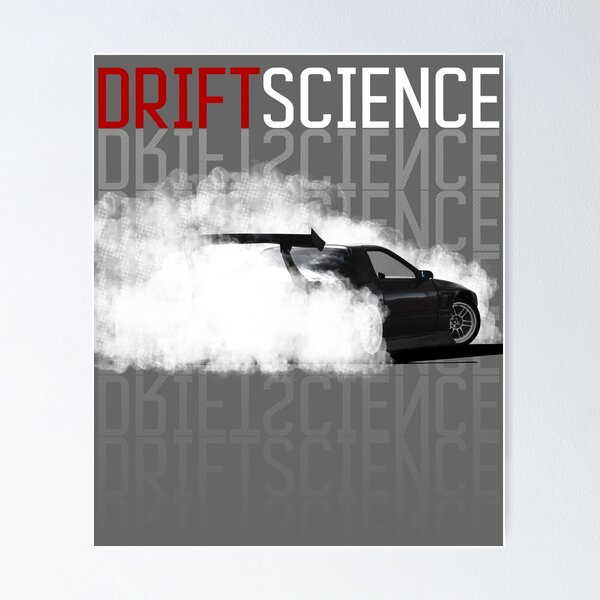 Item preview, Drift Science Drift Car Design designed and sold by allovervintage.