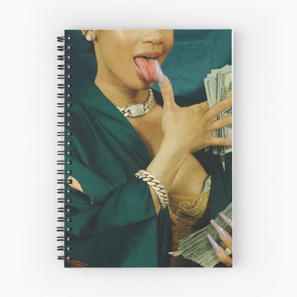 Item preview, rich business girl with money dollars designed and sold by polich.