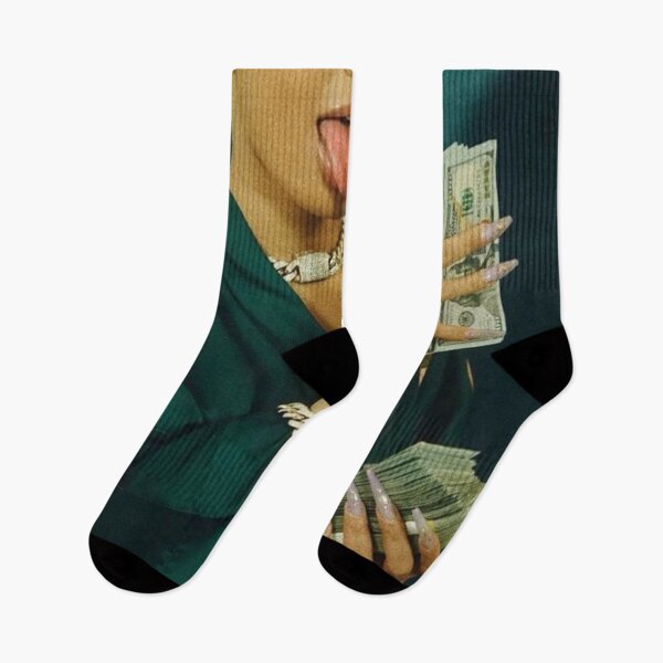 Item preview, rich business girl with money dollars designed and sold by polich.