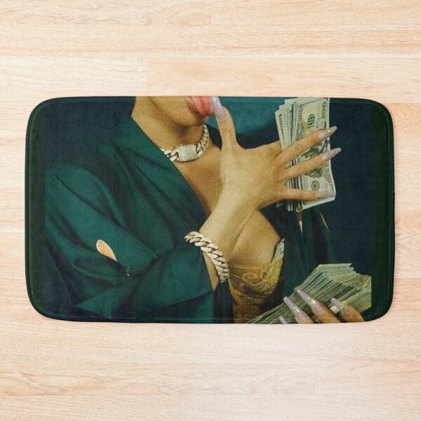 Item preview, rich business girl with money dollars designed and sold by polich.