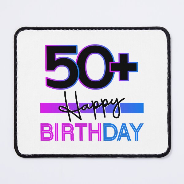 Item preview, Happy Birthday 50+ designed and sold by ajkbilder.