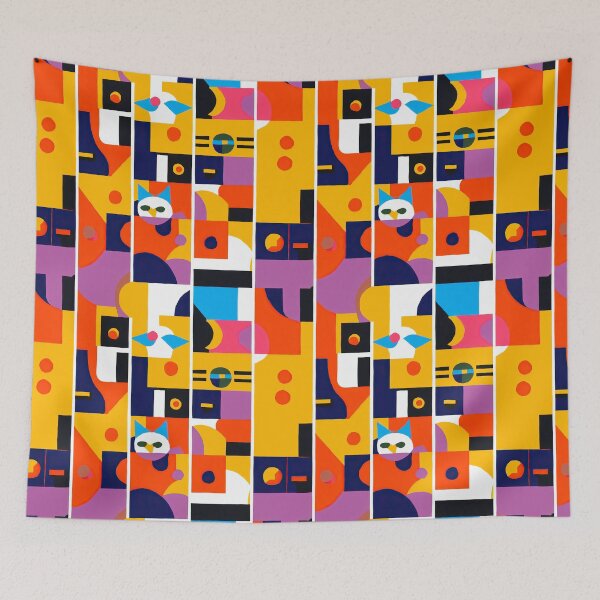 Item preview, Colorful Geometric Pattern designed and sold by excelente.