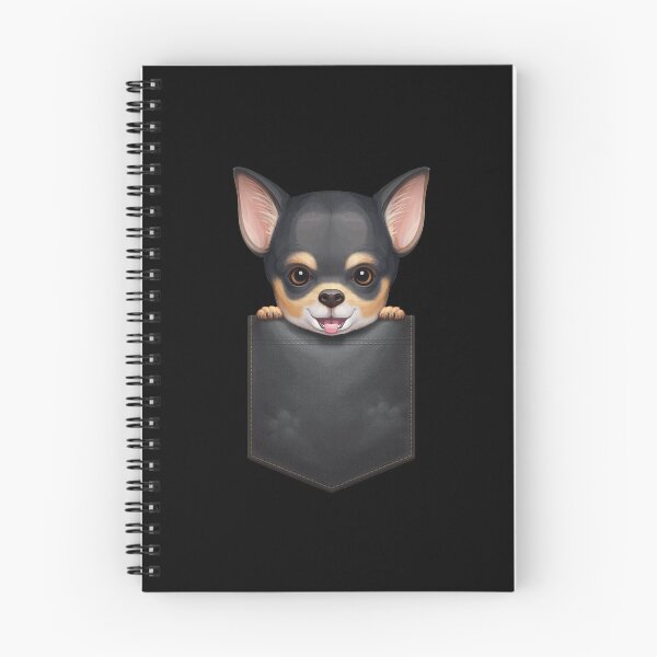 Item preview, Black & Tan Chihuahua in Chest Pocket designed and sold by anmlz.