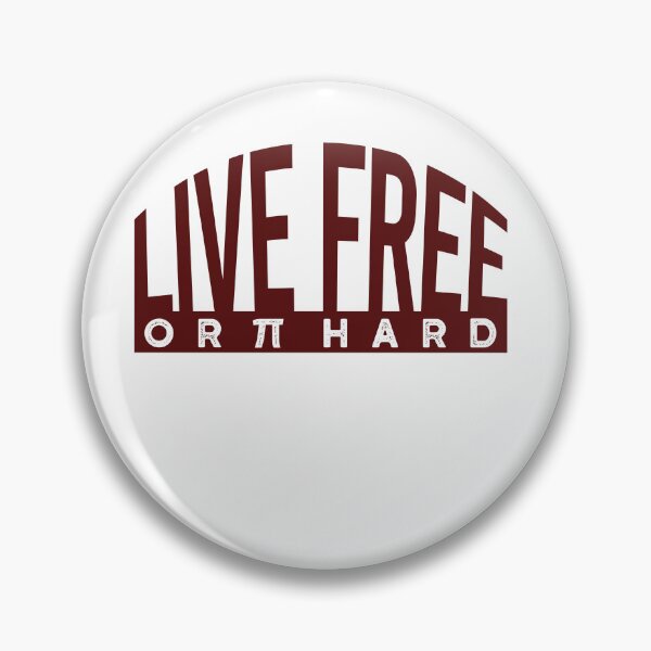 Item preview, Math Pun Live Free or Pi Hard designed and sold by whyitsme.
