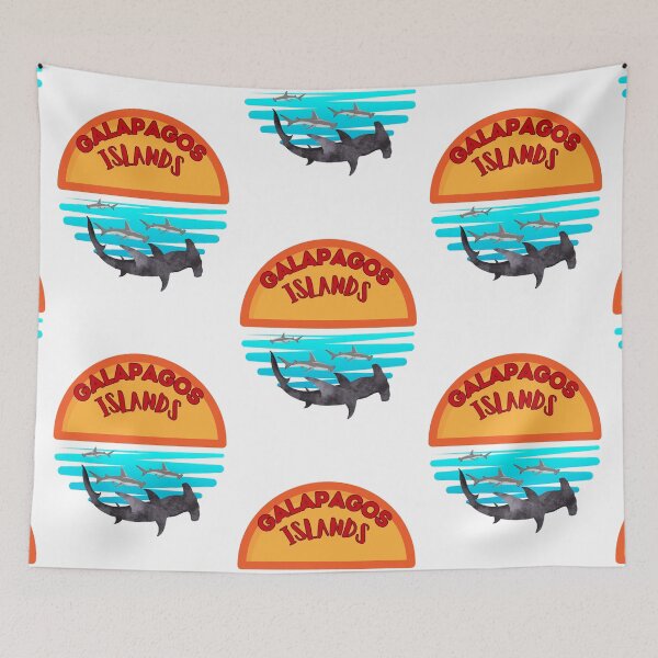Item preview, Galapagos Islands - Ecuador - Hammer head sharks designed and sold by dwangarts.
