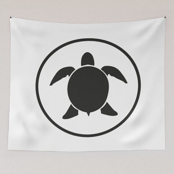 Item preview, black sea turtle designed and sold by andrew JOHNSEN.