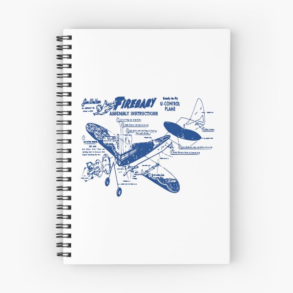 Item preview, Control line model airplane Firebaby designed and sold by RickTellon.