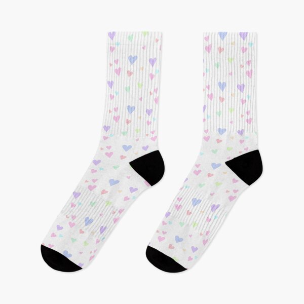 Item preview, Cute Pastel Love Hearts With Tiny Polka Dot pattern designed and sold by inspirationzgal.