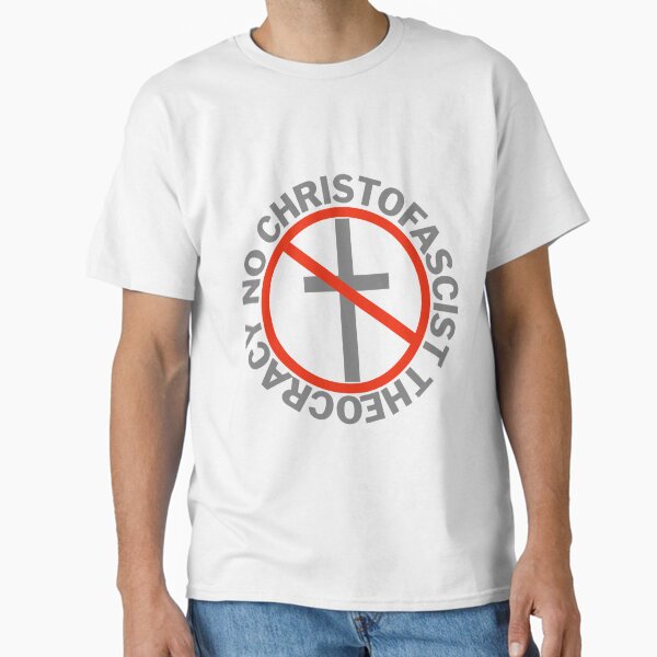Item preview, No Christofascist theocracy  designed and sold by Rachel the Artist .