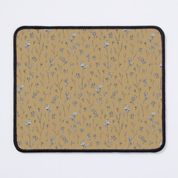 Item preview, Artemisia granatensis flowers with ocher background designed and sold by cezidesign.
