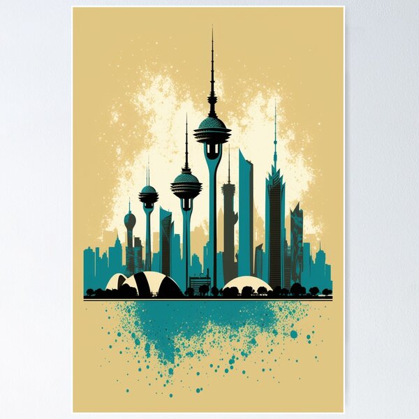 Item preview, Copia de Kuwait City Views: A Tour of the Skyline and Beyond designed and sold by BeerBot.