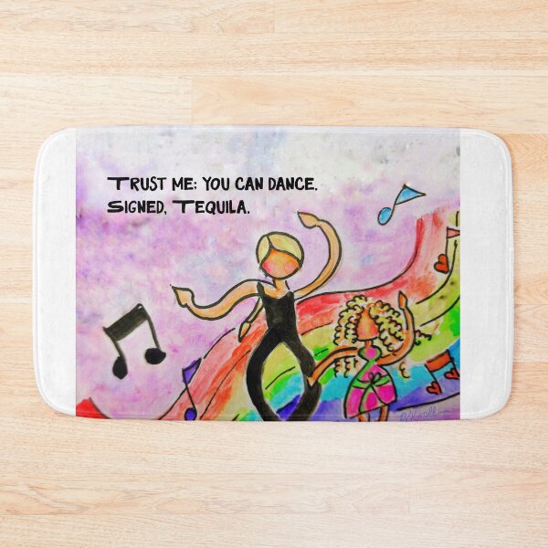 Item preview, Dancers Square Trust me tequila Sketchbook Paintings Brenda Knoll designed and sold by Brenda  Knoll.