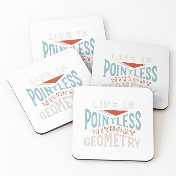 Item preview, Math Teacher Pun Life is Pointless Without Geometry designed and sold by whyitsme.