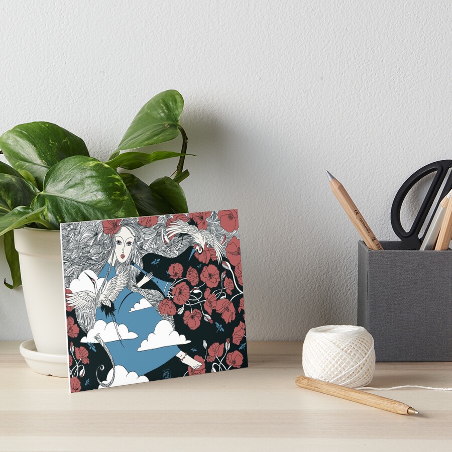 Item preview, Art Board Print designed and sold by R-728.