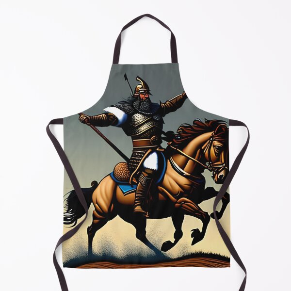 Item preview, viking riding a horse designed and sold by redstar-design.