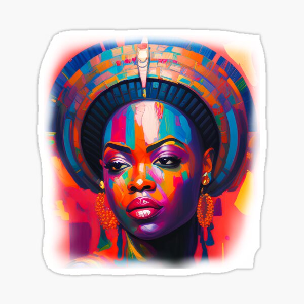 Afrofuturism vol3 Sticker for Sale by mwebba2005