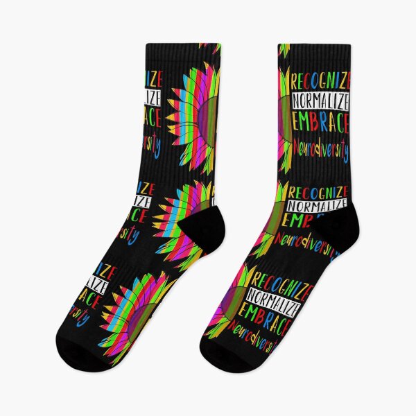 Item preview, Recognize Normalize Embrace Neurodiversity Awareness designed and sold by Color-Sparkle.
