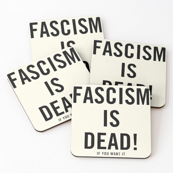Item preview, FASCISM IS DEAD! (If You Want It) designed and sold by DH182Designs.