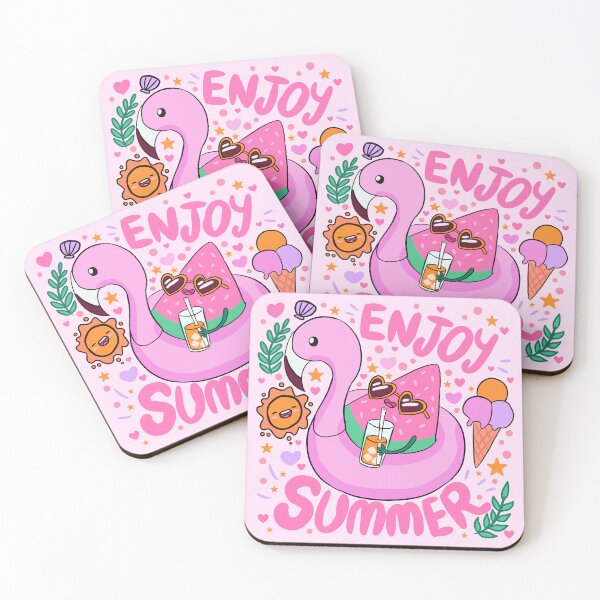 Item preview, Enjoy Summer a cute fun summer time design  designed and sold by Yarafantasyart.