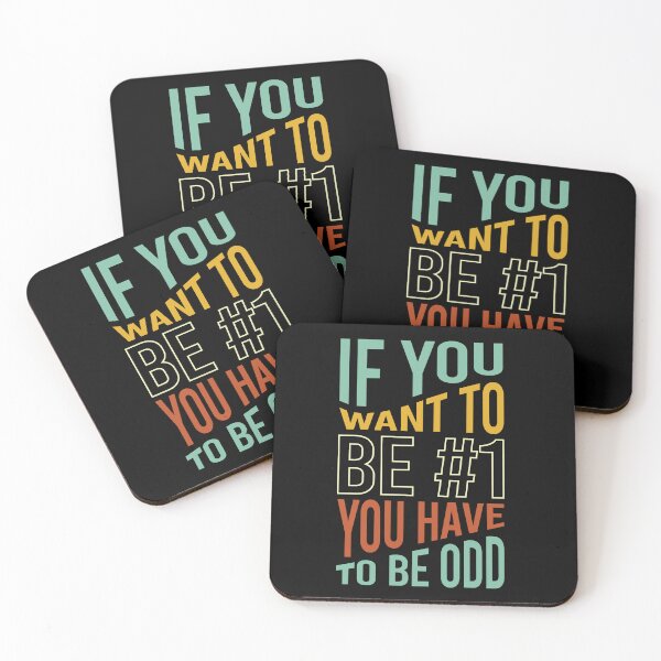 Item preview, Math Pun If You Want to Be #1 You Have To Be Odd designed and sold by whyitsme.
