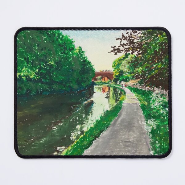 Item preview, Train on the bridge designed and sold by Catherine Holland.