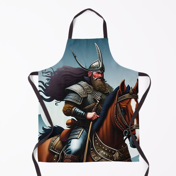 Item preview, viking riding a horse designed and sold by redstar-design.