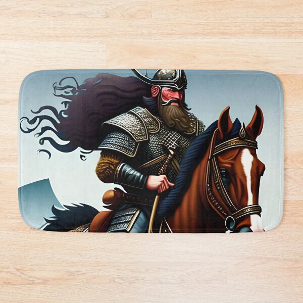 Item preview, viking riding a horse designed and sold by redstar-design.