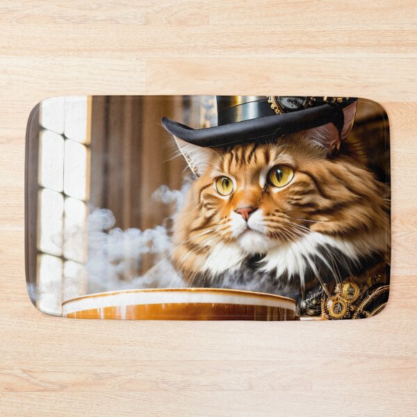 Item preview, Attention cat and steampunk lovers: creative art designed and sold by ArtCreator2023.