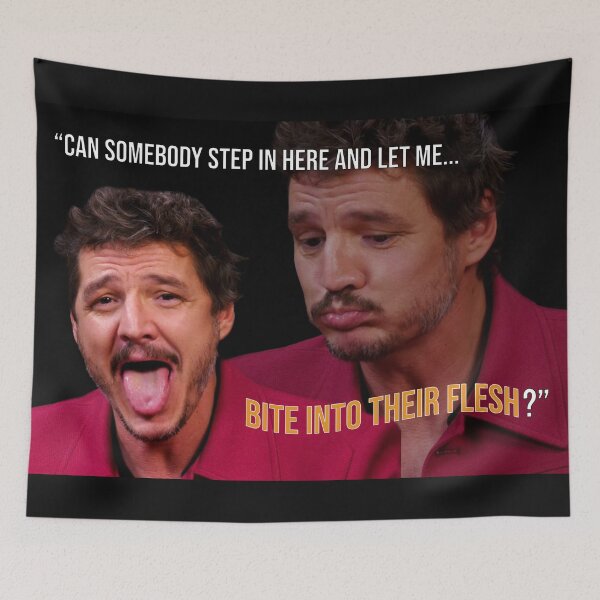 Item preview, 'It's getting hot in here!': Pedro Pascal can't stand the HEAT. designed and sold by katfb.
