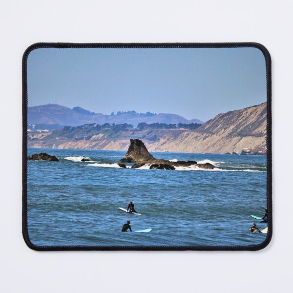 Item preview, Surfers Along the Pacifica Coast, California designed and sold by Martha Sherman.