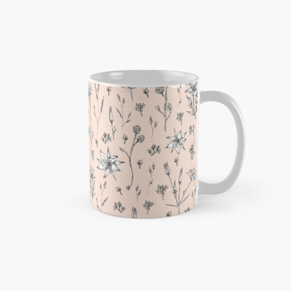 Item preview, Arenaria pungens flowers with cream background designed and sold by cezidesign.