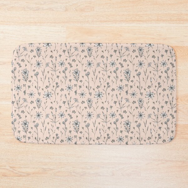 Item preview, Arenaria pungens flowers with cream background designed and sold by cezidesign.