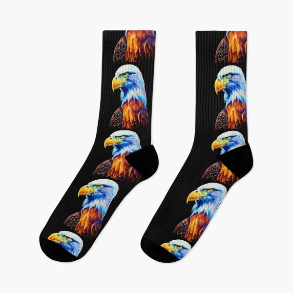Item preview, Colorful Bald Eagle Art designed and sold by Blok45.