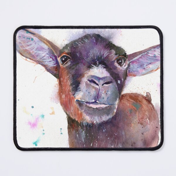 Item preview, Happy Goat  designed and sold by ArtBySarahWhite.