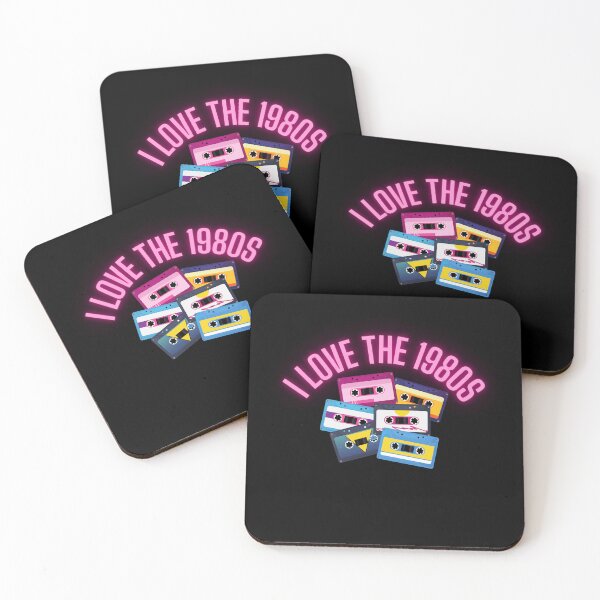 Item preview, I love the 1980s Cassette Tape Design  designed and sold by RetroDesignsNW.