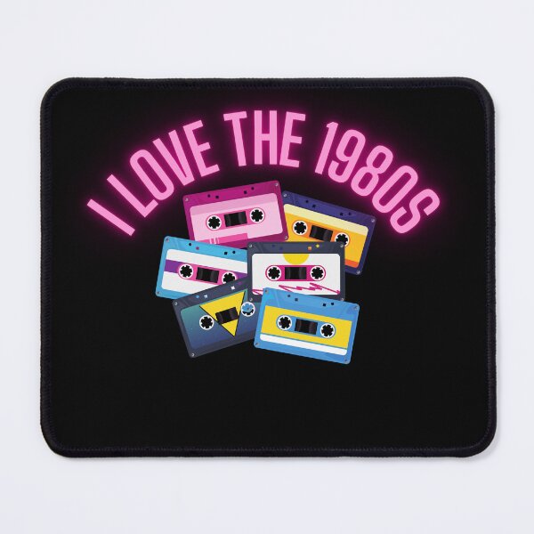 Item preview, I love the 1980s Cassette Tape Design designed and sold by RetroDesignsNW.