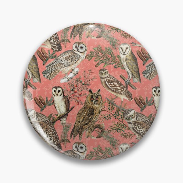 Artikelvorschau, Verspieltes Eulen-Design mit einem Hauch von Laune - Pink & Lace entworfen und verkauft von CharlieCreates.