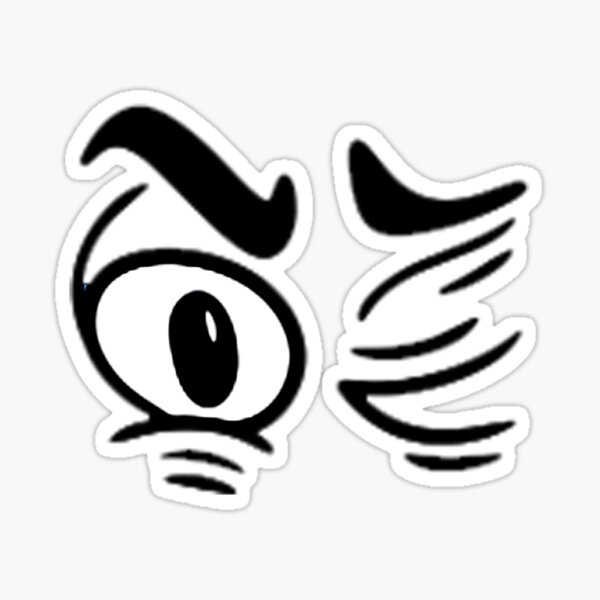 Sunky Blinking Eyes Sticker