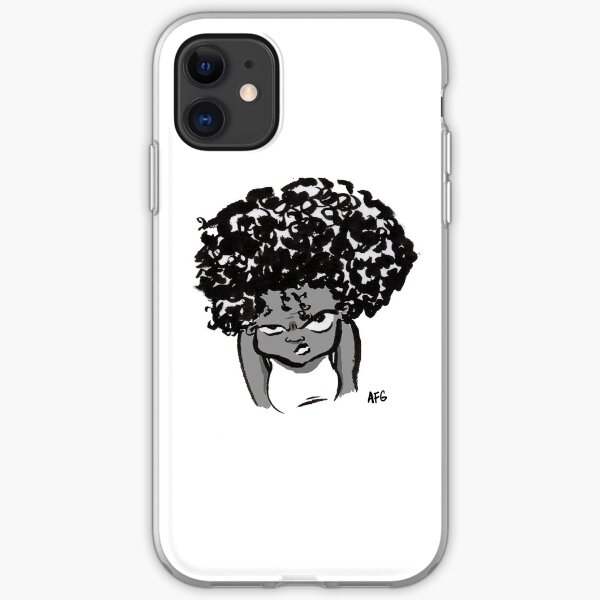 Annoyed Little Girl iPhone Soft Case