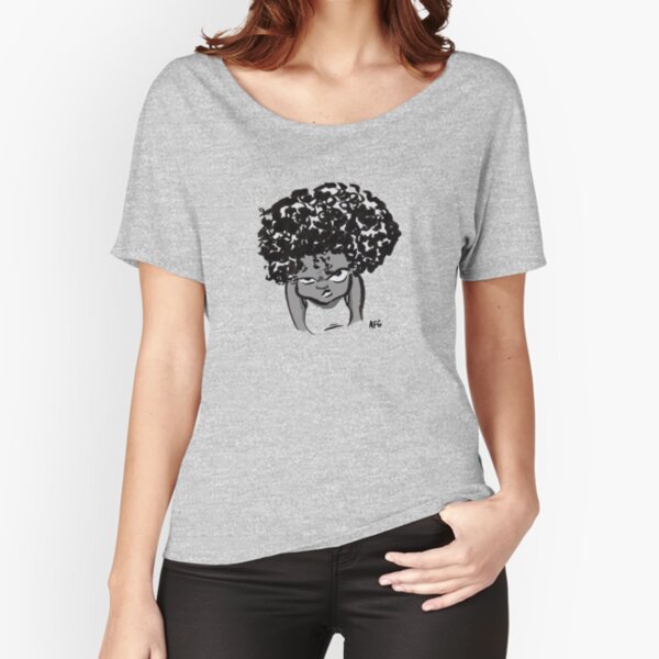 Annoyed Little Girl Relaxed Fit T-Shirt