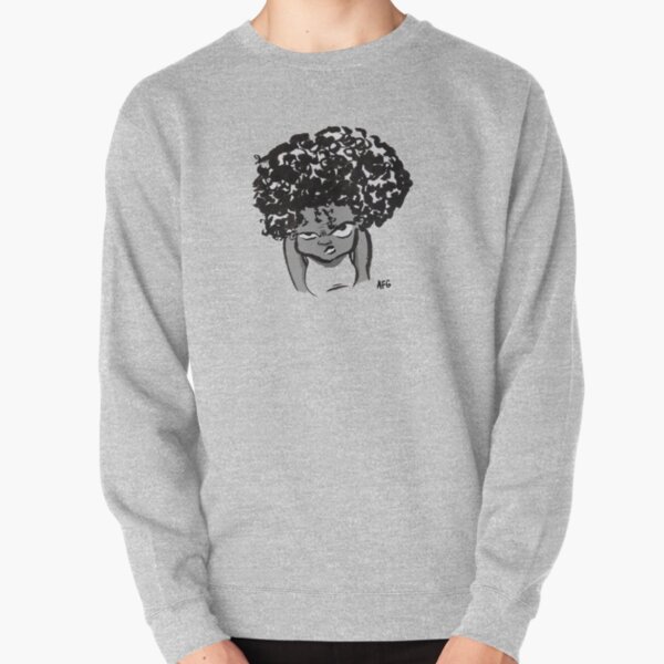 Annoyed Little Girl Pullover Sweatshirt