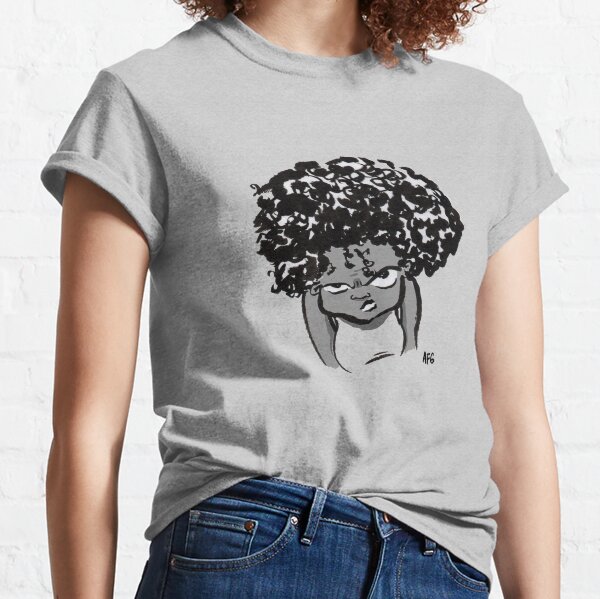 Annoyed Little Girl Classic T-Shirt